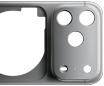 iPhone 17 Pro, parte posterior, estructura unibody de aluminio forjado