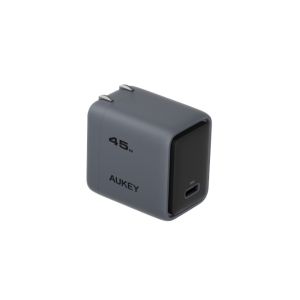 Compra Cargador Aukey PA-C2-G 45W GaN Gris