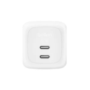 Compra Cargador Belkin WCH020-WH-TL USB-C 67W Dual de Pared Blanco