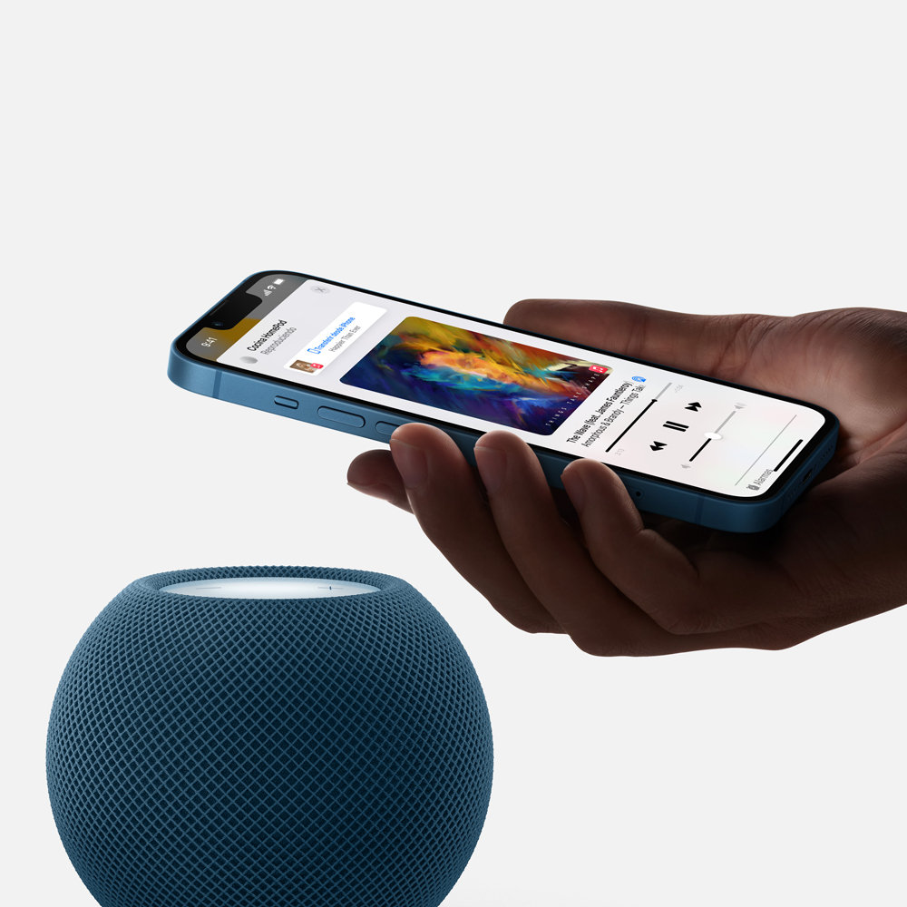 Comprar homepod mini mj2c3cla azul | MacStore Online