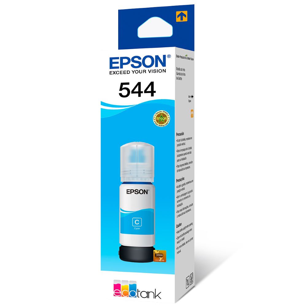Botella de Tinta Epson T544220-AL DYE Cyan                            