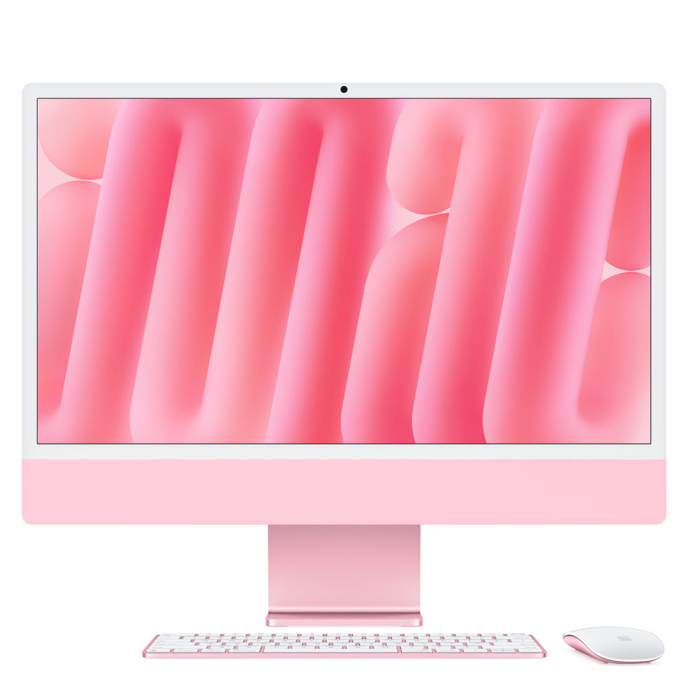 iMac 24" MWV53E/A Chip M4 CPU10 GPU10 16GB 512GB Rosa                 