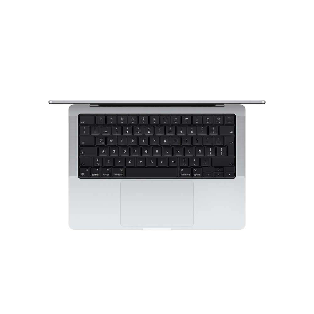 macbook pro 14 plata chip m4 pro 20 gpu 24gb 1tb ssd español