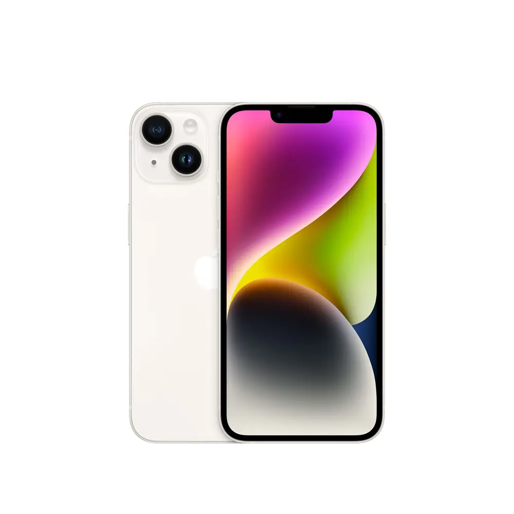 Comprar iphone 14 128gb blanco estelar seminuevo muy bueno | iReNew
