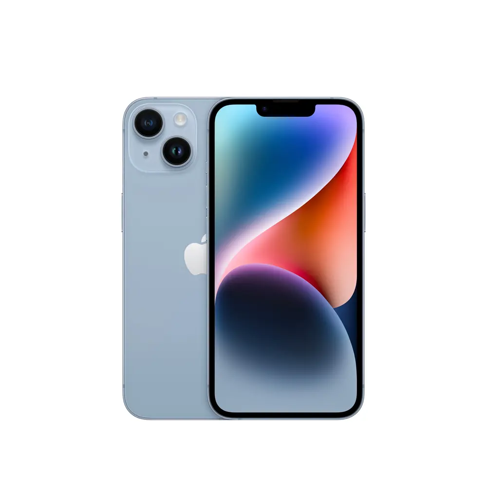 Comprar iphone 14 128gb azul seminuevo aceptable | iReNew