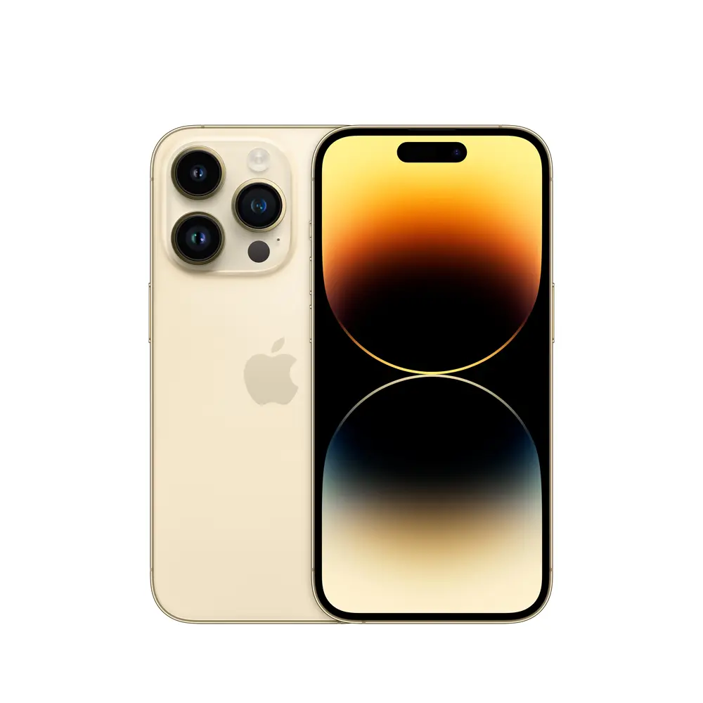 Comprar iphone 14 pro 128gb oro seminuevo bueno | iReNew