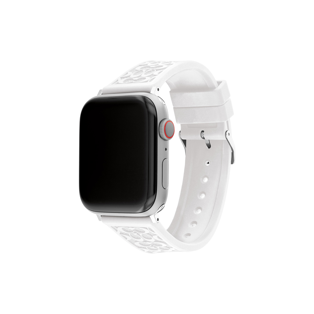 Correa Coach 14700080 Apple Watch 46-45-44mm Silicon Blanco           