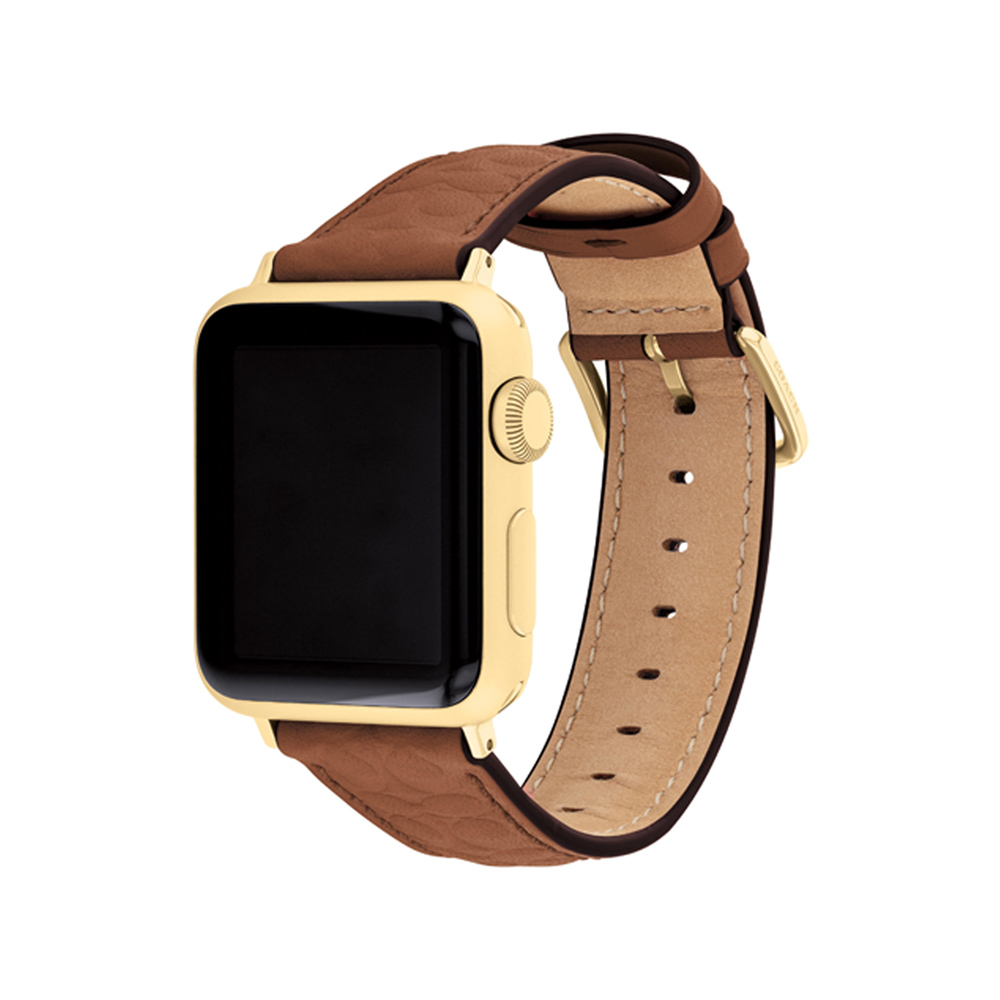Correa Coach 14700199 Apple Watch 42-41-40 mm Piel Café               