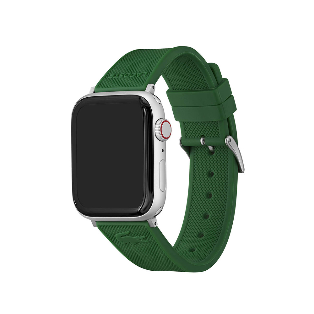Correa Lacoste 2050011 Apple Watch 46-45-44mm Silicon Verde           