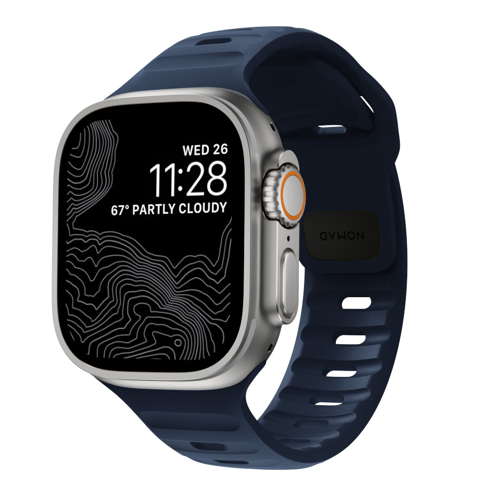 Correa Nomad Sport Apple Watch 49-46-45-44mm Atlantic Blue            