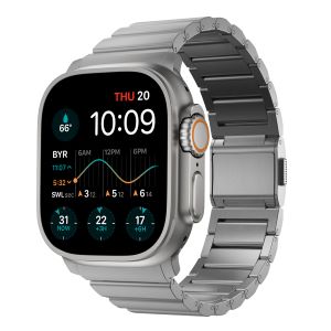 Compra Correa Nomad Titanium Apple Watch 49-46-45 mm Natural Hardware