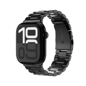 Compra Correa Vonmahlen Lin2 Apple Watch 49 - 46 -45 mm Acero Negro