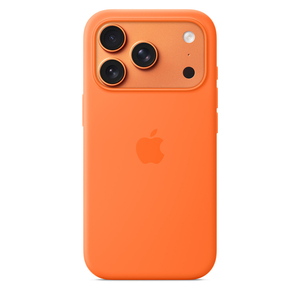 Compra Funda Apple iPhone 17 Pro Silicon Magsafe Naranja