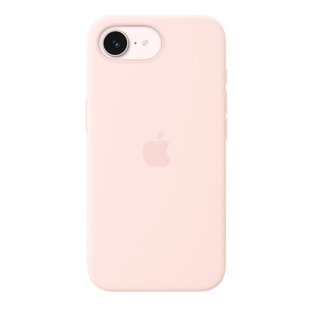 Funda Apple iPhone 17e Silic0n MagSafe Rosa Palido                    
