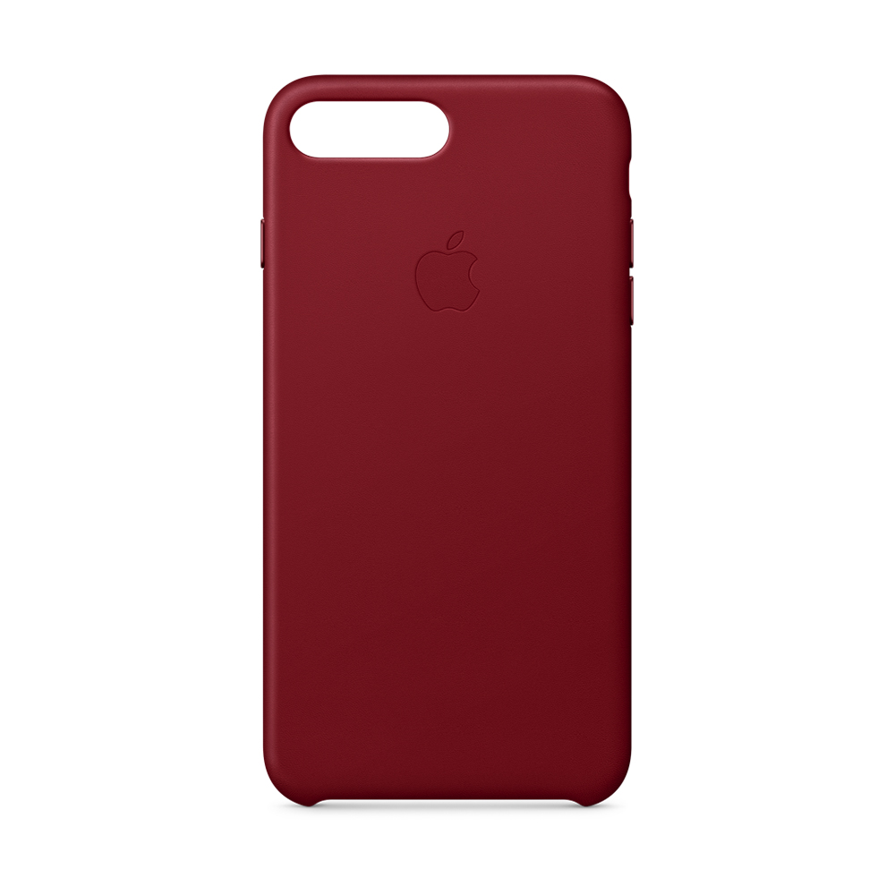 funda apple iphone 7-8 plus piel (product)red                         