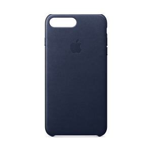 Compra Funda Apple iPhone 7-8 Plus Piel Azul Noche