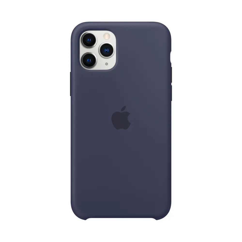 Comprar funda apple iphone 11 pro silicon azul noche | iReNew