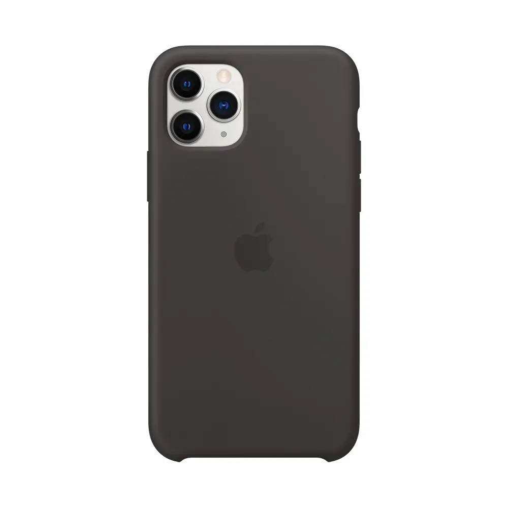 Comprar funda apple iphone 11 pro silicon negra | iReNew