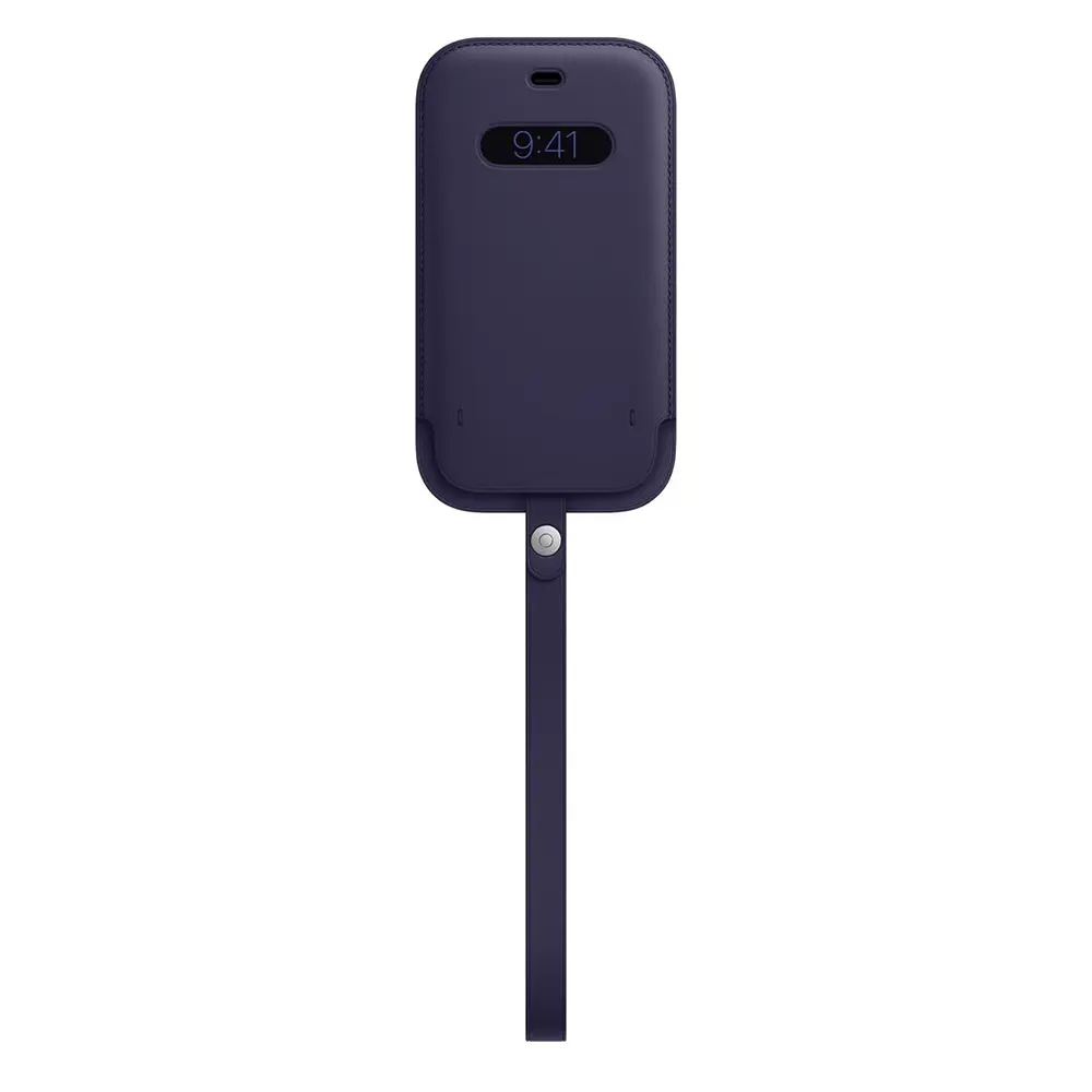 Comprar funda apple iphone 12 12 pro ingral magsafe piel violeta profundo | iReNew