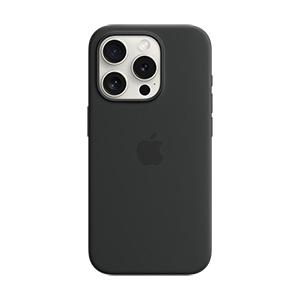Compra Funda Apple iPhone 15 Pro MagSafe Silicon  Negro