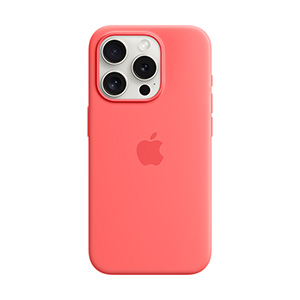 Compra Funda Apple iPhone 15 Pro MagSafe Silicon Guayaba