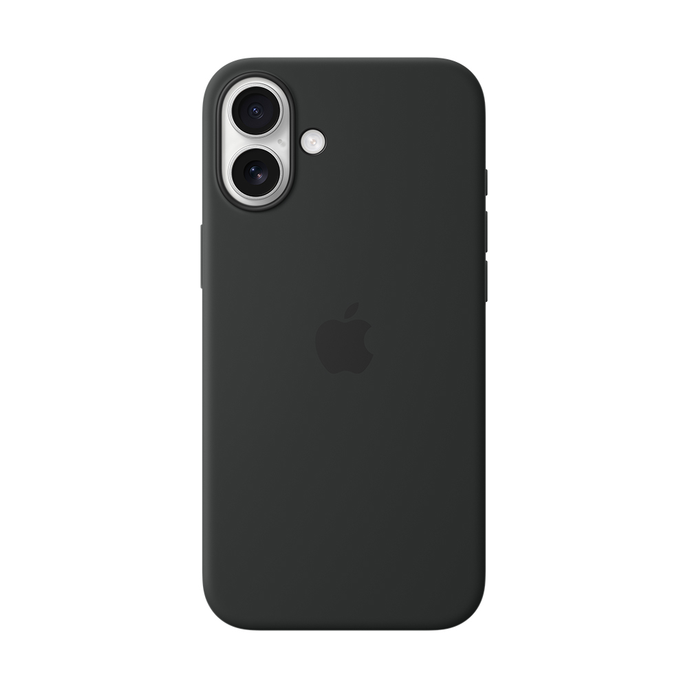 Funda Apple iPhone 16 Plus MagSafe Silicon Negro                      