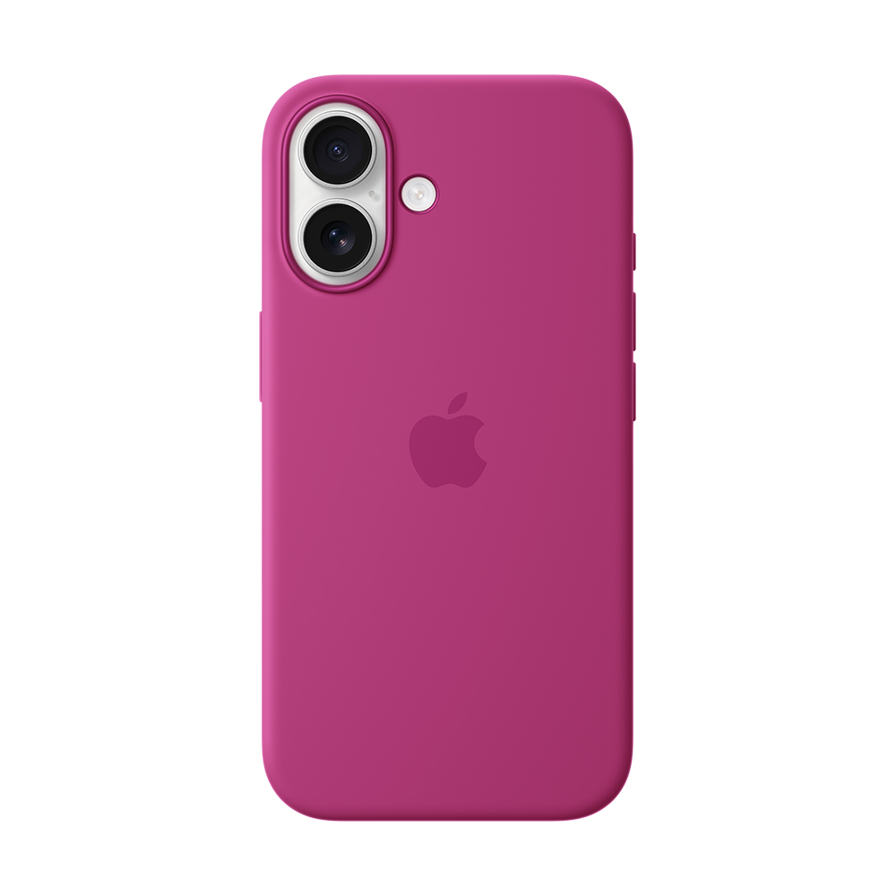 Funda Apple iPhone 16 MagSafe Silicon Fucsia                          