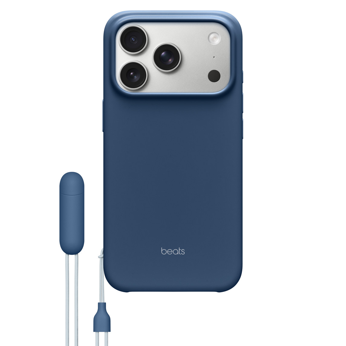 Funda Beats Horizontal iPhone 17 Pro Magsafe Correa Azul Subsuelo     