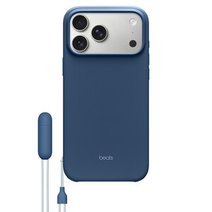 Compra Funda Beats Horizontal iPhone 17 Pro Max Magsafe Correa Azul Subsuelo