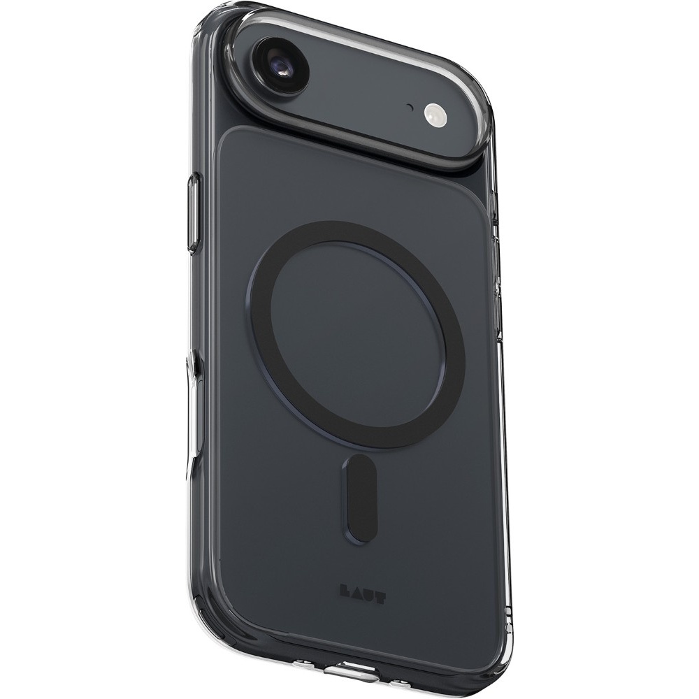 Funda Laut Crystal Fluro iPhone 17 Air Negro Transparente             