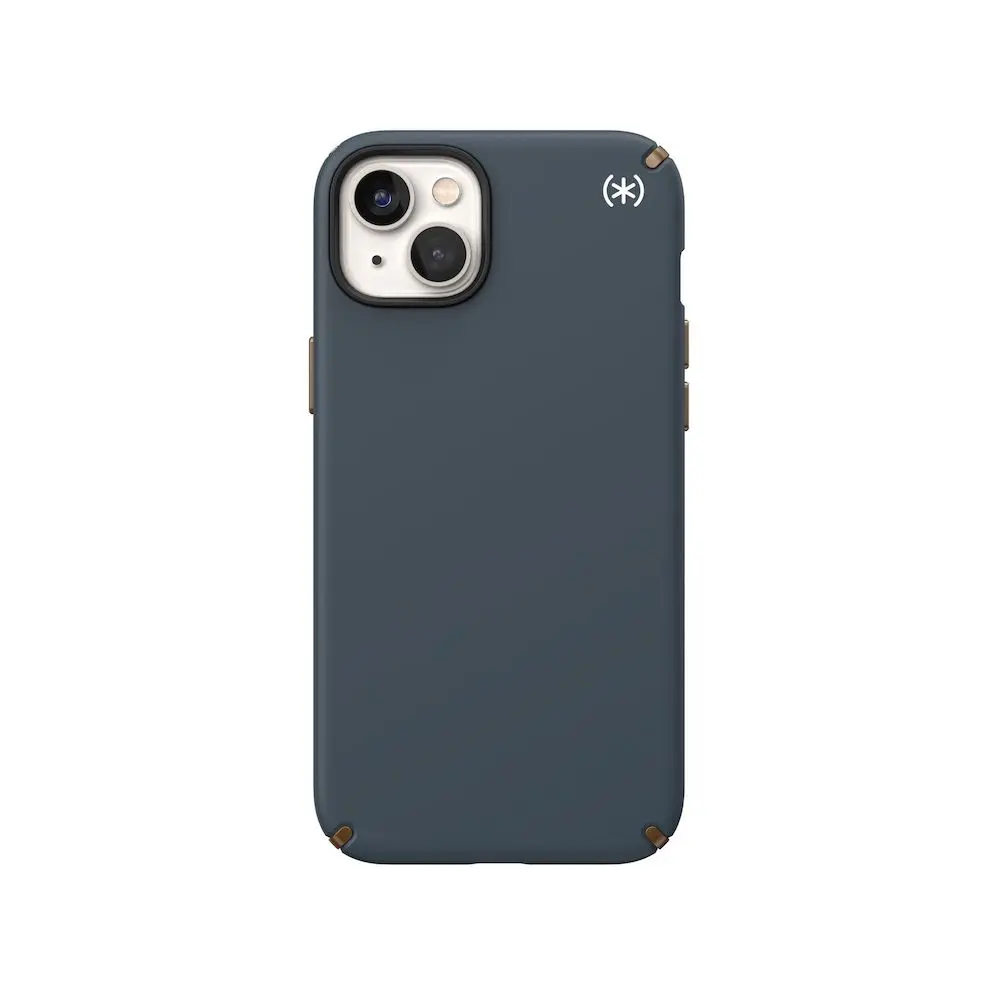 Funda Speck Presidio 2 Pro iPhone 14 Plus Carbon/Bronce | iReNew