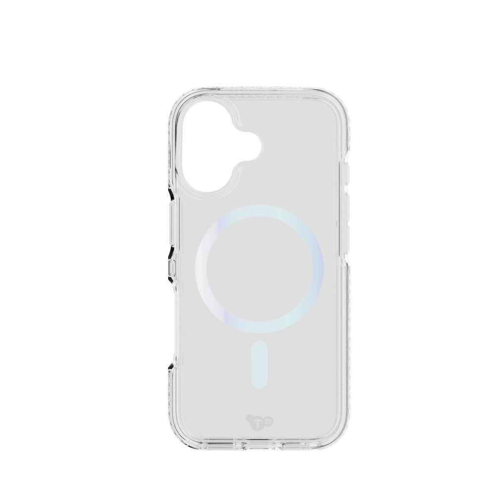 Funda Tech21 EvoCrystal iPhone 17 MagSafe Tornasol                    