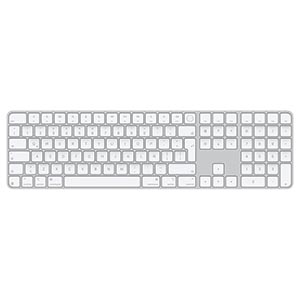 Compra Magic Keyboard Apple Touch ID Con Teclado Num Mac Chip Esp Lat Blanco