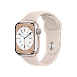 Compra Apple Watch MNP63LZ/A S8 GPS 41mm Blanco Est Cor Dep Blanco Est