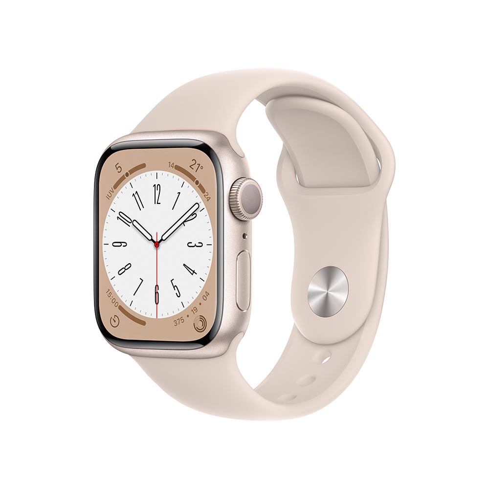 Apple Watch MNP63LZ/A S8 GPS 41mm Blanco Est Cor Dep Blanco Est       