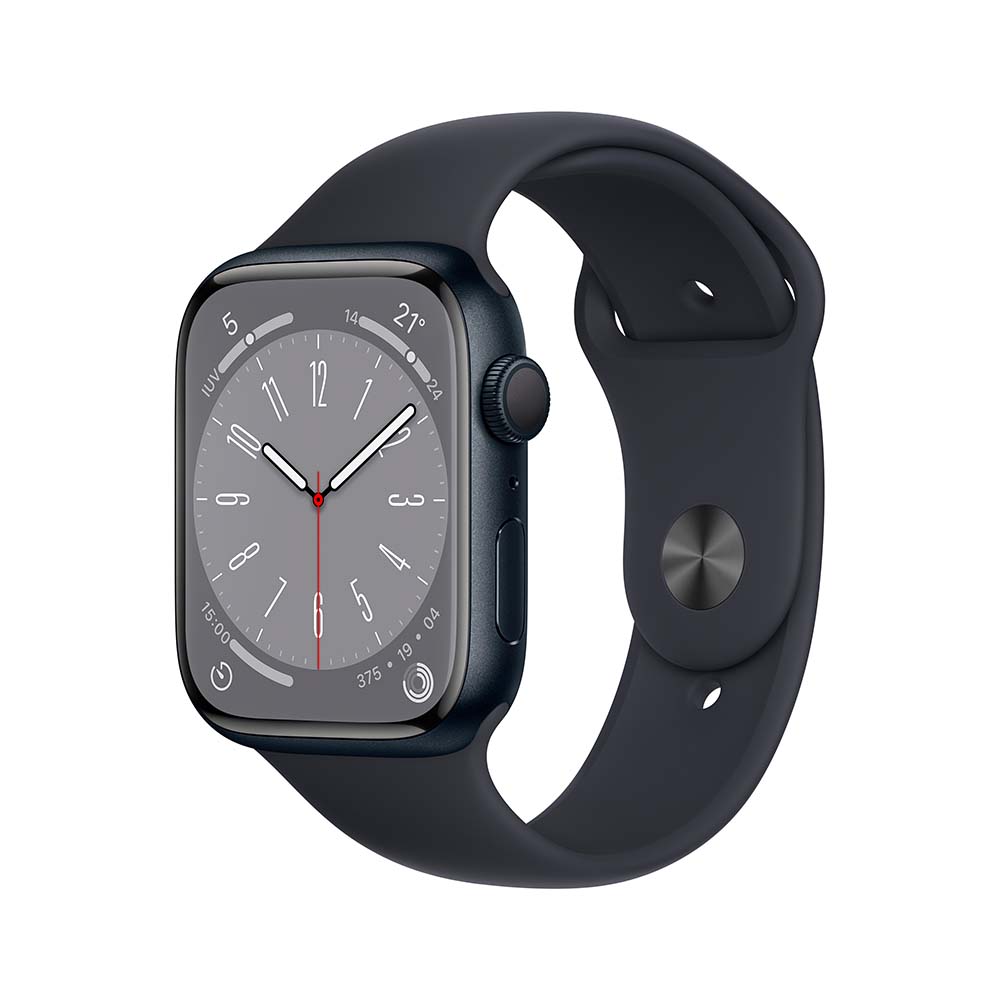 Apple Watch MNP13LZ/A S8 GPS 45mm Medianoche Correa Dep Medianoche    