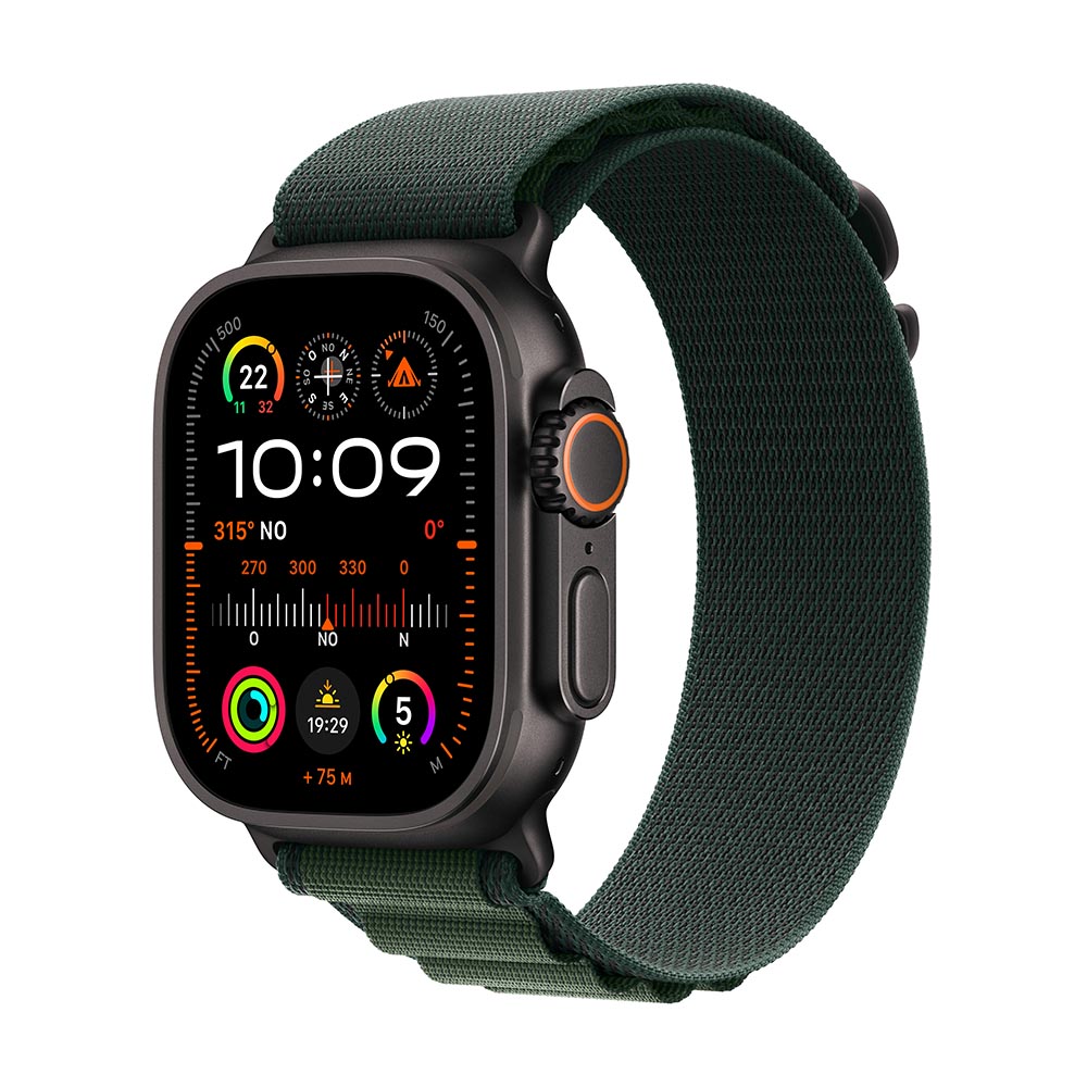 Apple Watch MX4R3LZ/A Ultra 2 GPS+Cell 49mm Titanio Neg Alpine Verde M