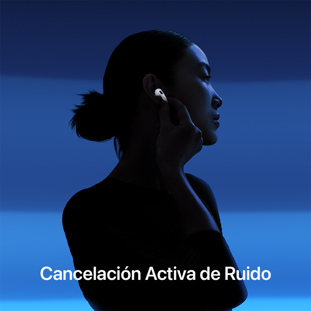 img audifonos apple mxp93be/a airpods 4 cancelacion activa de ruido 2