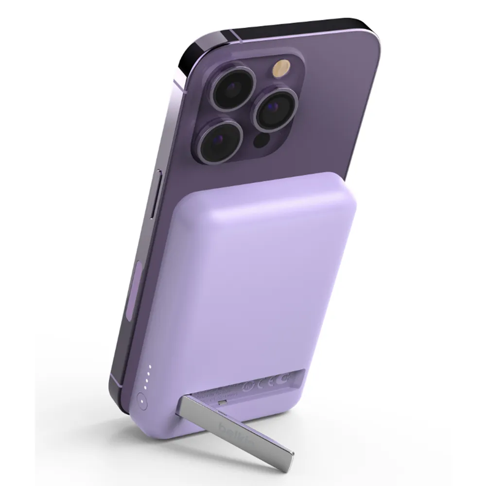 Comprar bateria portatil belkin 5000 mah magnetica morado | MacStore Online