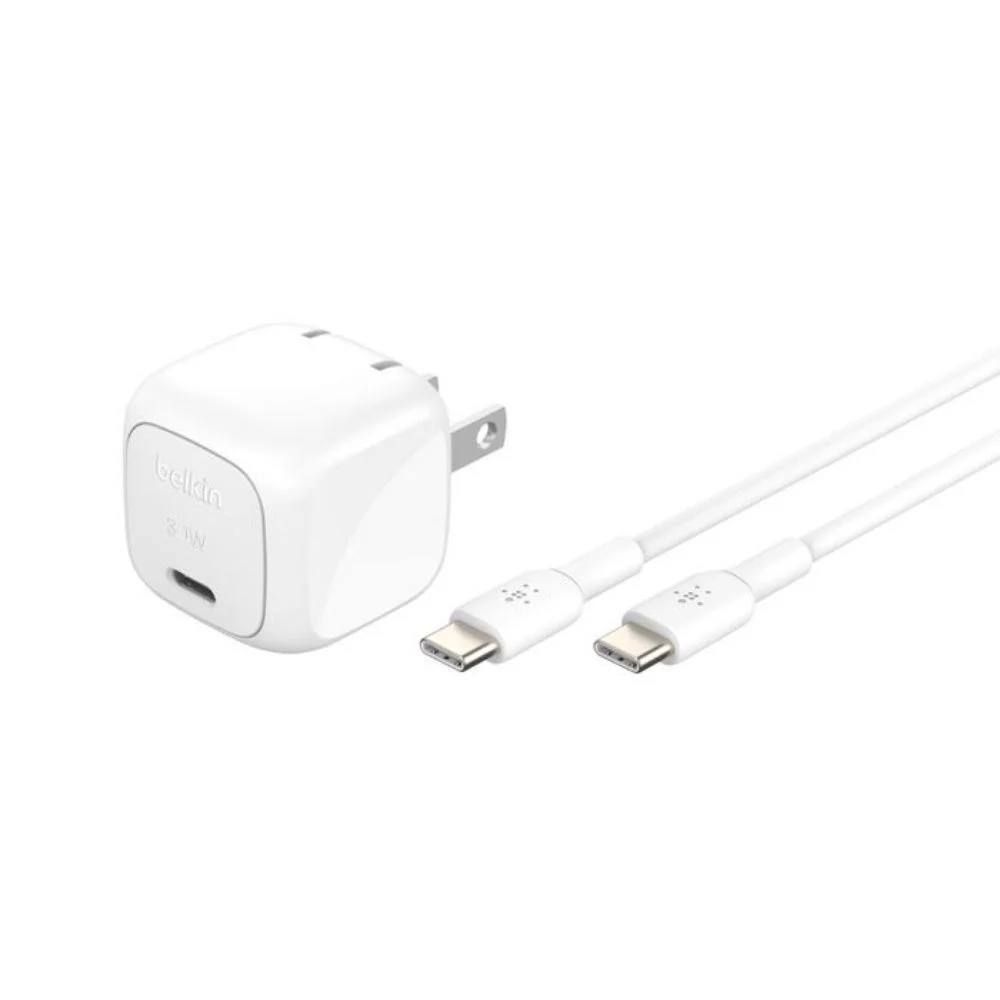 Comprar cargador belkin wca008dq1mwh b6 usb c 30w cable blanco | MacStore Online