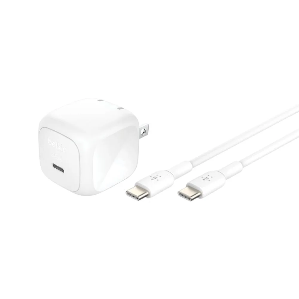 Comprar cargador belkin wca013dq1mwh b6 usb c 45w cable blanco | MacStore Online