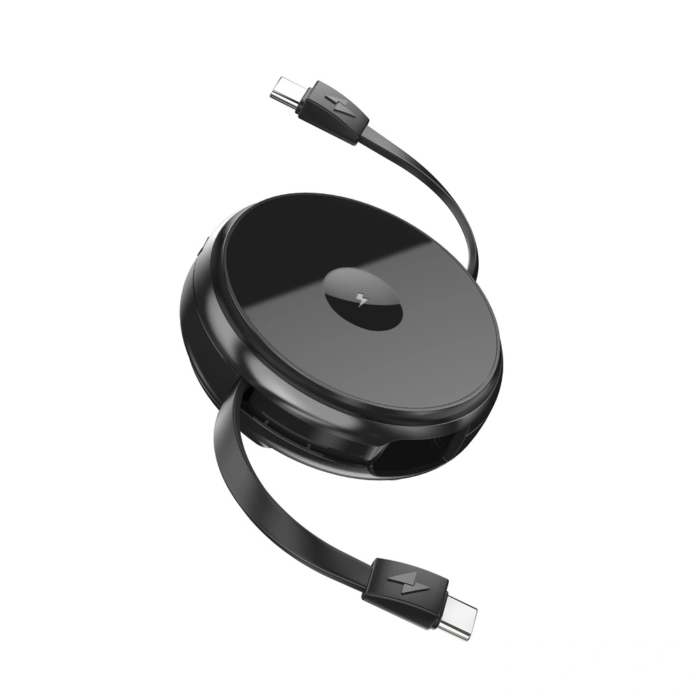 Comprar cargador function cable retractil 2 en 1 negro | MacStore Online