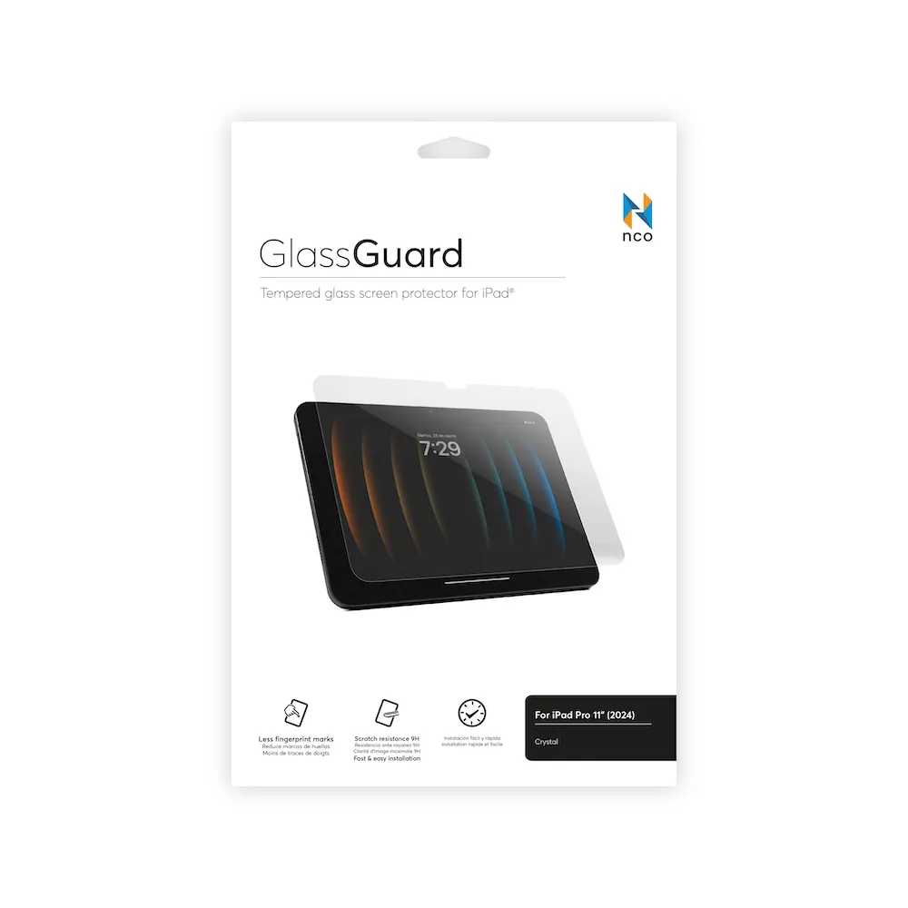 Comprar mica nco glassguard ipad pro 11pulgadas m4 transparente | MacStore Online