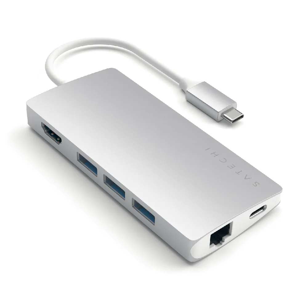 Comprar adaptador satechi st tcma2s usb c 8 en 1 plata | MacStore Online