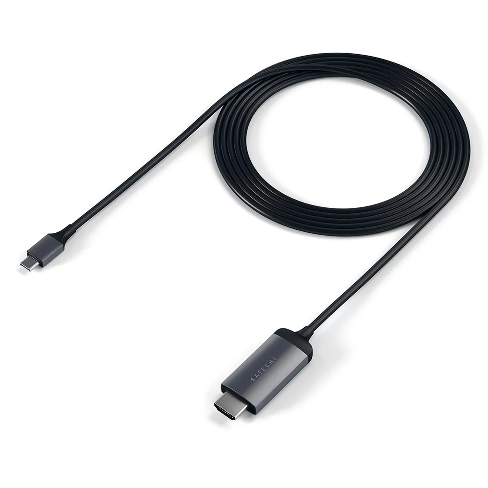 Comprar cable satechi st chdmim usb c a hdmi 4k 1 8 m gris | MacStore Online