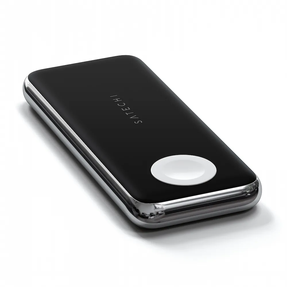 Comprar bateria portatil satechi 10000 mah iphoneairpodsapplewatch negro | MacStore Online