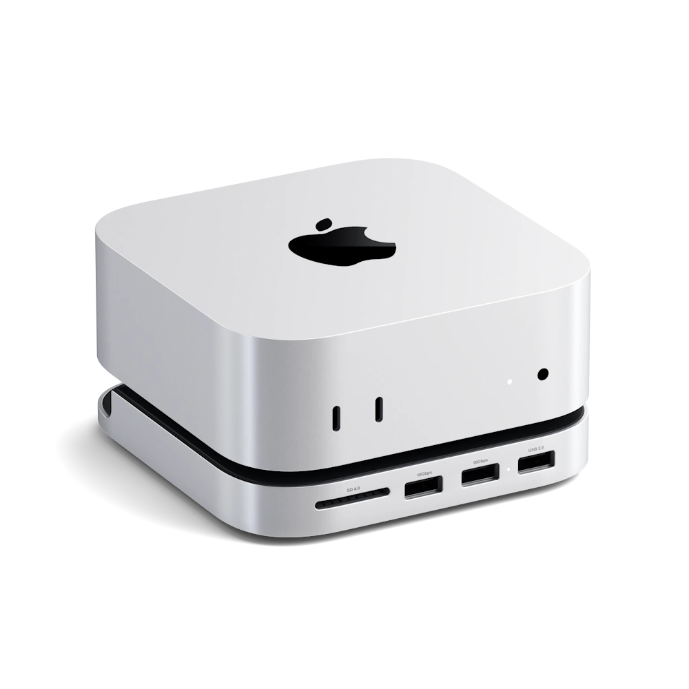 Comprar adaptador satechi mac mini m4 ssd base hub plata | MacStore Online