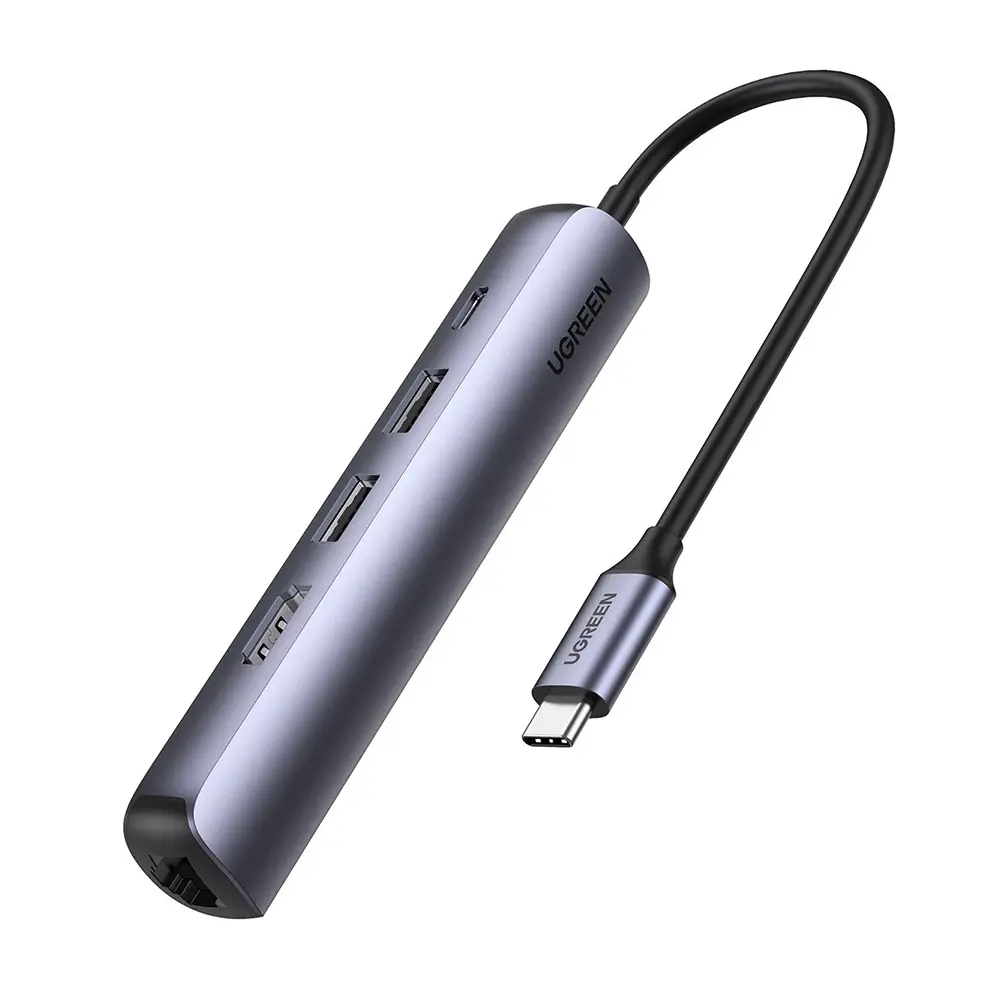 Comprar adaptador ugreen 10919 usb c 5 en 1 gris | MacStore Online