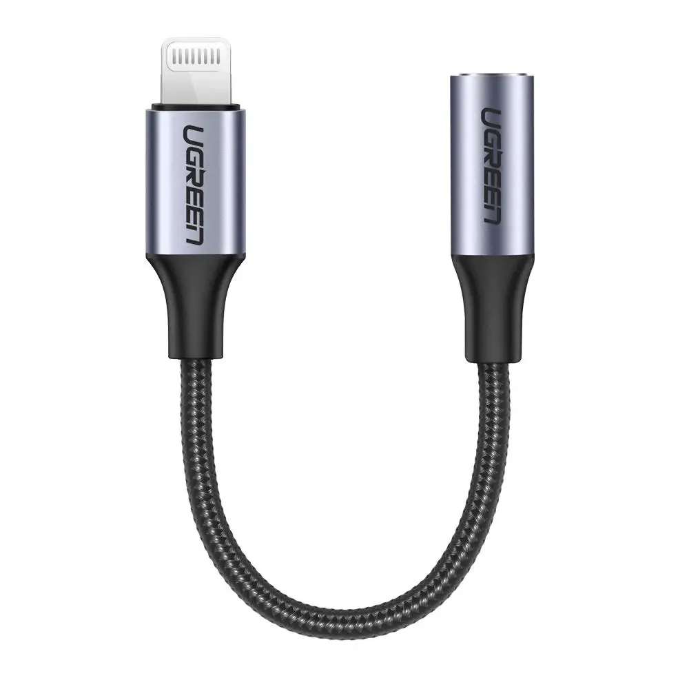 Comprar adaptador ugreen 30756 lightning a audio 3 5 negro | MacStore Online