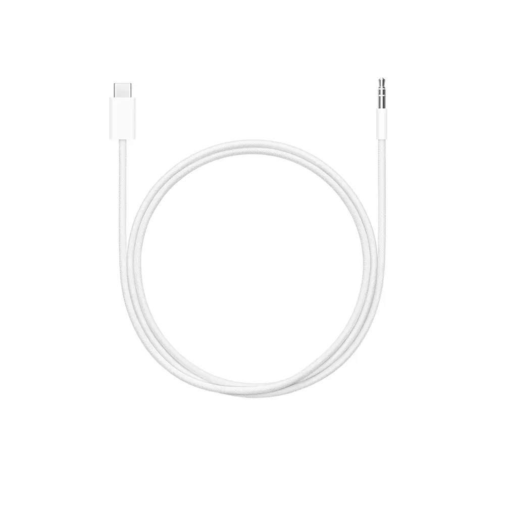 Comprar cable apple mdv84ama usb c a conector de audio 3 5mm 1 2 m blanco | MacStore Online